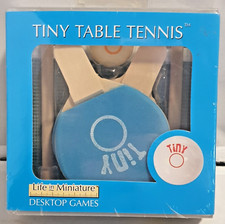 Tiny Table Tennis, Life In Miniature (Desktop Games) NIB NEW Factory Wrapped