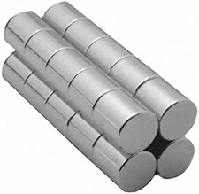 20 Neodymium Magnets 1/4 x 1/4 inch Cylinder N48