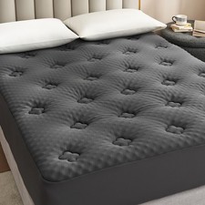 Hansleep Queen Mattress Topper Viscose Derived from Bamboo, Memory Foam Pillo...