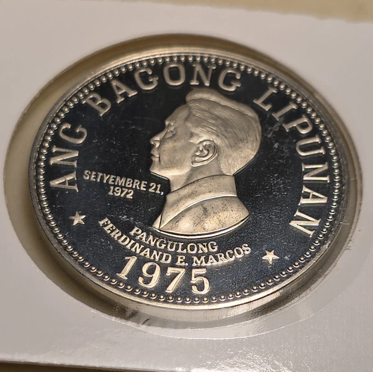 Silver 1975 Republic of the Philippines Coins (1946-Now) for sale
