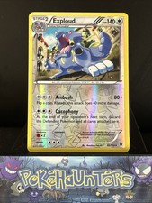 Pokemon Card Exploud 82/124 Fates Collide Reverse Holo Rare NM