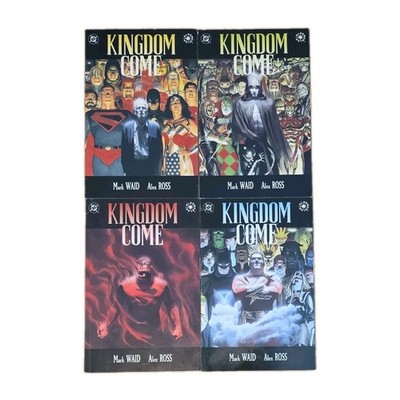 DC Comics Kingdom Come 1-4 Complete Mini Series Set Of 4 Waid Ross 1996 Superman