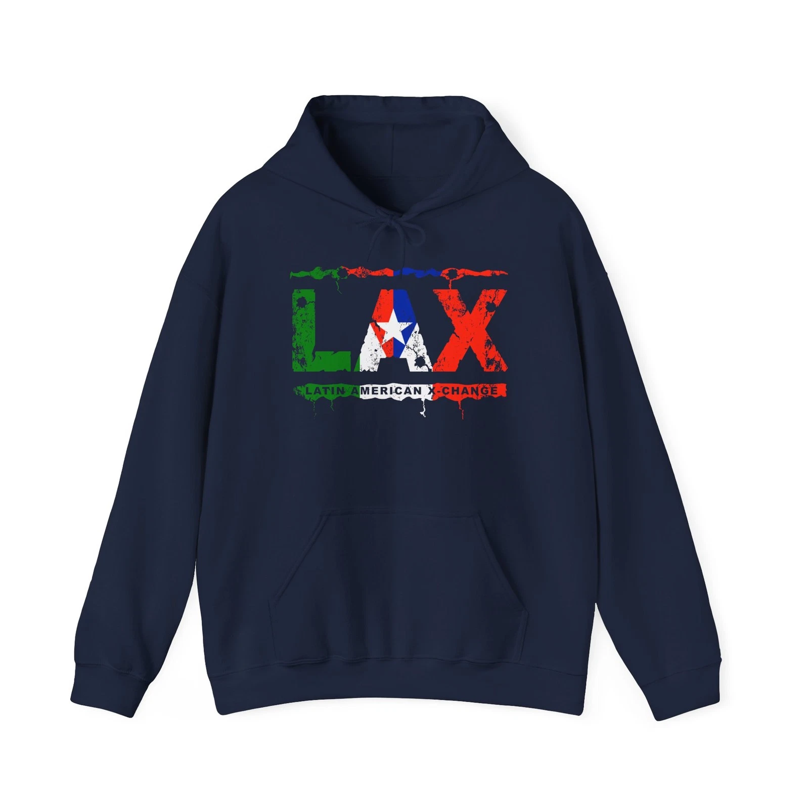 LAX Pride Hooded Sweatshirt, Unisex Pullover, Custom LAX TNA Wrestling Hoodie