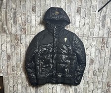 Gstar Schwarze Shiny Puffer Größe L Vintage...