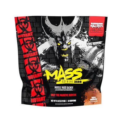 Mutant Mutant Mass EXTREME 2500 (6lbs) Triple Chocolate (13,60 EUR/kg)