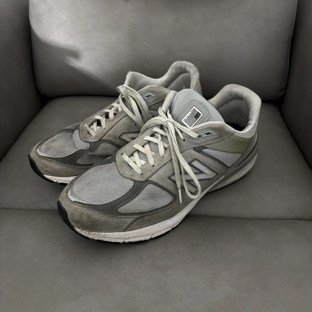 New Balance 990v5 Made in USA 4E Wide Castlerock for Sale 