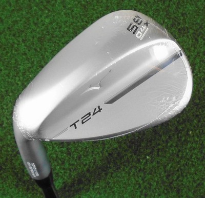 New Lefty Mizuno T24 White Satin 58*/04* X-Grind Lob Wedge, DG Tour Issue S400