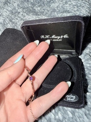 Limited Edition, Macy s Fine Jewelry, Amethyst Birthstone Bracelet