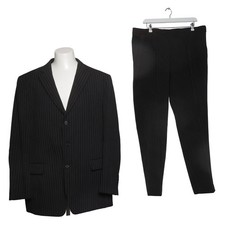 Travelmaster, Anzug, Größe: 60, Polyester, Grau/Weiß, Nadelstreifen #mGj