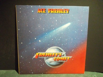 ACE FREHLEY Frehley's Comet LP 1987 Megaforce Worldwide 81749-1 Lyrics EXCELLENT