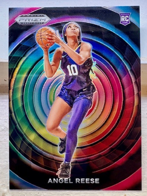 2024 Panini Prizm Draft Picks- Angel Reese Rookie Color Wheel SSP