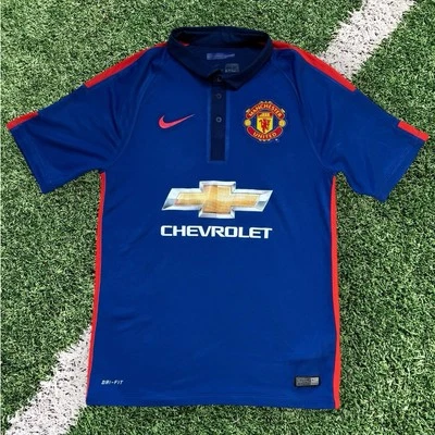 Maillot de football Nike Manchester United 3ème 2014/15 pour homme petit 6312... - Photo 1/4