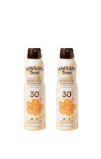Hawaiian Tropic Weightless Hydration Clear Spray Sunscreen SPF 30, 6oz (2 Pack) 3.67 per gallon