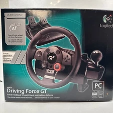 Logitech Racing Wheel DRIVING FORCE GT W/ BOX FOR PS3/PC Gran Turismo