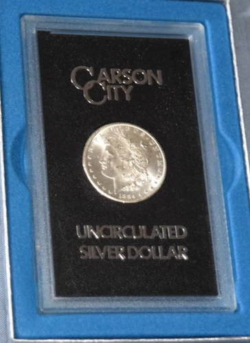 1884CC Morgan GSA Silver Dollar Bu Uncirculated W/ Box
