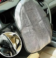 Universal Car Steering Wheel Sunshade Cover Protector Sun Block Insulation UK