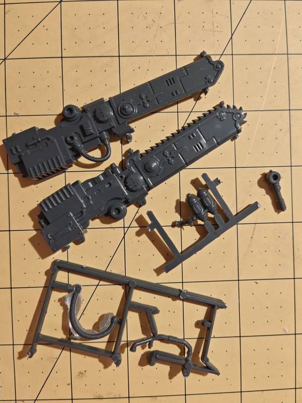 Imperial Questoris Knights Reaper Chainsword Paladin Warhammer 40k Bits Bitz