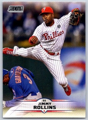 2025 Stadium Club JIMMY ROLLINS #176 Philadelphia Phillies