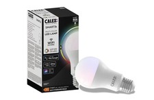 Calex Smart Standard Multicoloured LED Lamp Bulb, Works With Alexa/Google- NEW