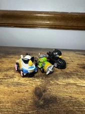 3 Angry Birds Go Telepods Kart Racer Toy Car Rovio Pig, White & Black