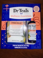 Dr Teals Wellness Essentials-Gineng, Ginger, Rhodiola Rosea Bath Set