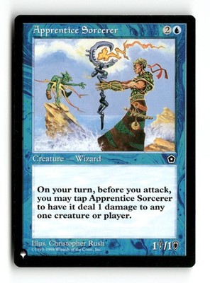 Apprentice Sorcerer [LIST - ] Uncommon NM The List Reprints
