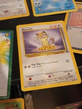 Pokemon Meowth 56/64 - LP - 1999 1st Edition Jungle - Common