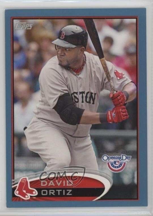 2012 Topps Opening Day Blue 1088/2012 David Ortiz #18 HOF 0nr3