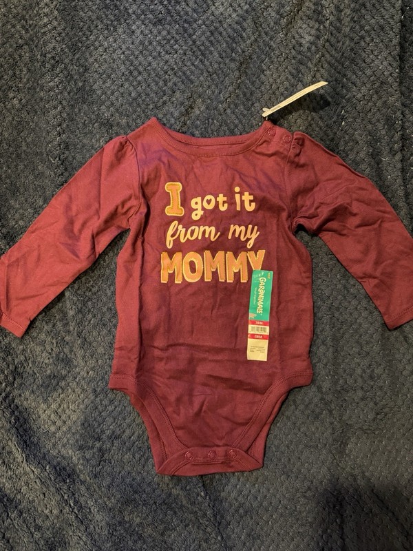 Baby Bodysuit Says I Got It From My Mommy Brand New With Tags