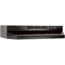 Broan-Nutone 30" Black Range Hood