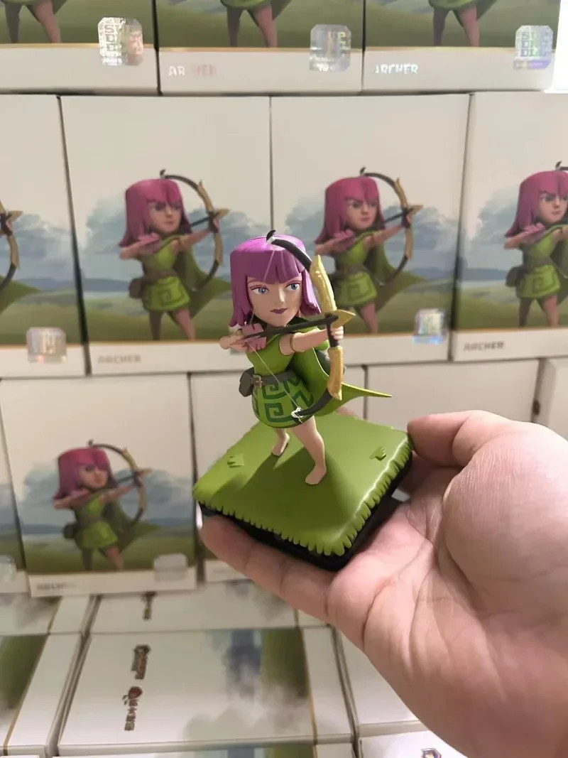 In Stock Supercell Original Clash of Clans Archer wizard Clash Royale 4-inch.