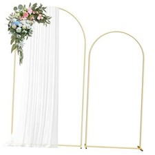 Metal Arch Backdrop Stand, 7.2FT 6FT Wedding Arch Frame, Balloon 7.2FT 6FT