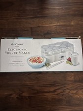 Cuisipro Donvier Electronic LCD Screen Yogurt...