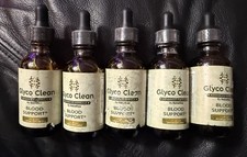 X 5 Glyco Clean Drops - GlycoClean Blood Drops for Healthy Blood Supplement 5/26