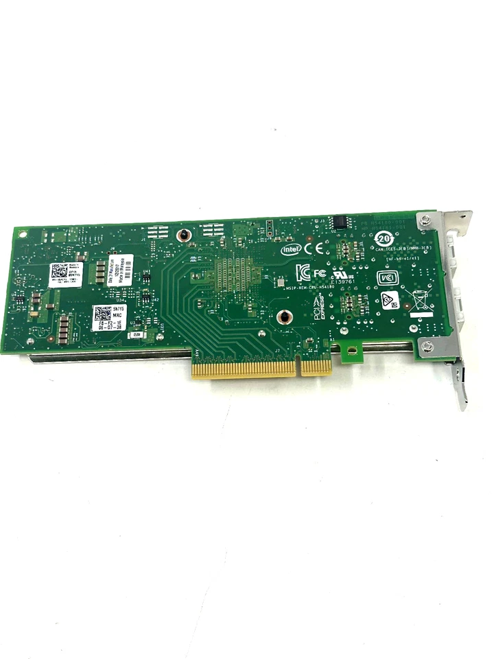 Dell 05N7Y5 Intel X710-DA2 Dual-Port 10GB SFP HBA Converged Network PCIe Adapter - Image 2 of 3