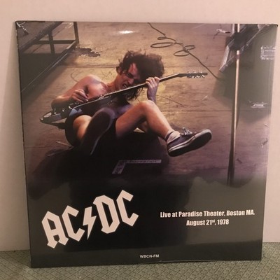   AC/DC   Live at Paradise Theatre Boston 1978   Limited Live LP   New/Sealed