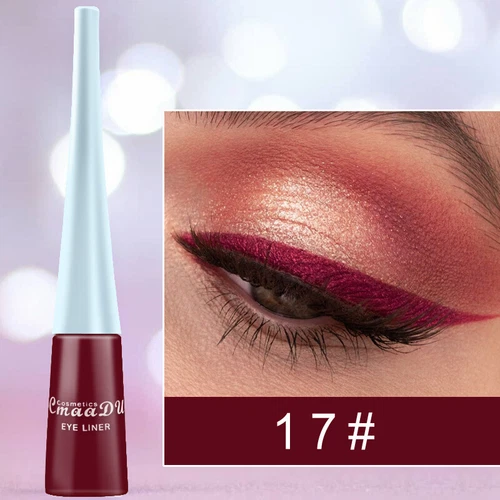 Matita eyeliner colorata 24 ore liquido alto pigmento lunga durata eye liner penna gel - Foto 96 di 110