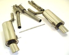 Friedrich Motorsport Duplex Sportauspuff Gruppe A Anlage für Audi A6 4B 2.4 V6