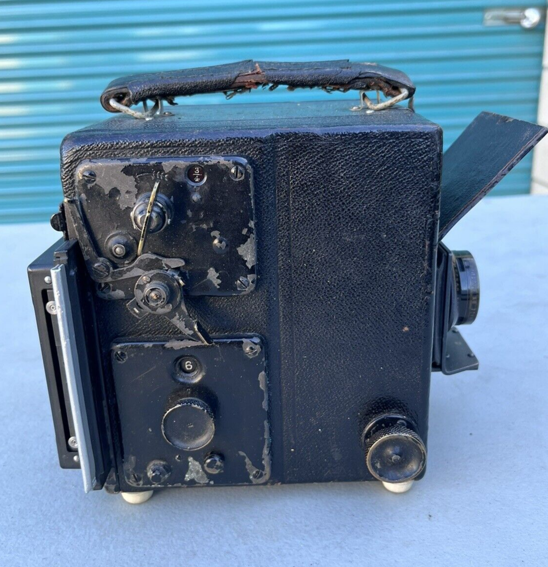 GRAFLEX カメラ　ヴィンテージ　アンティーク　ジャンク品 Vintage Folmer Graflex Camera w/ Kodak F4.5 5.5