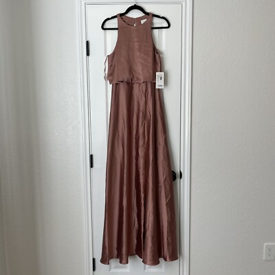 rose brown bridesmaid dress Rose Ready to Ship Bridesmaids Dress main image 1