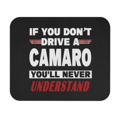 Camaro Mouse Pad, Camaro Gift, Camaro Desk Pad, Camaro Desk Gift, Office Gift