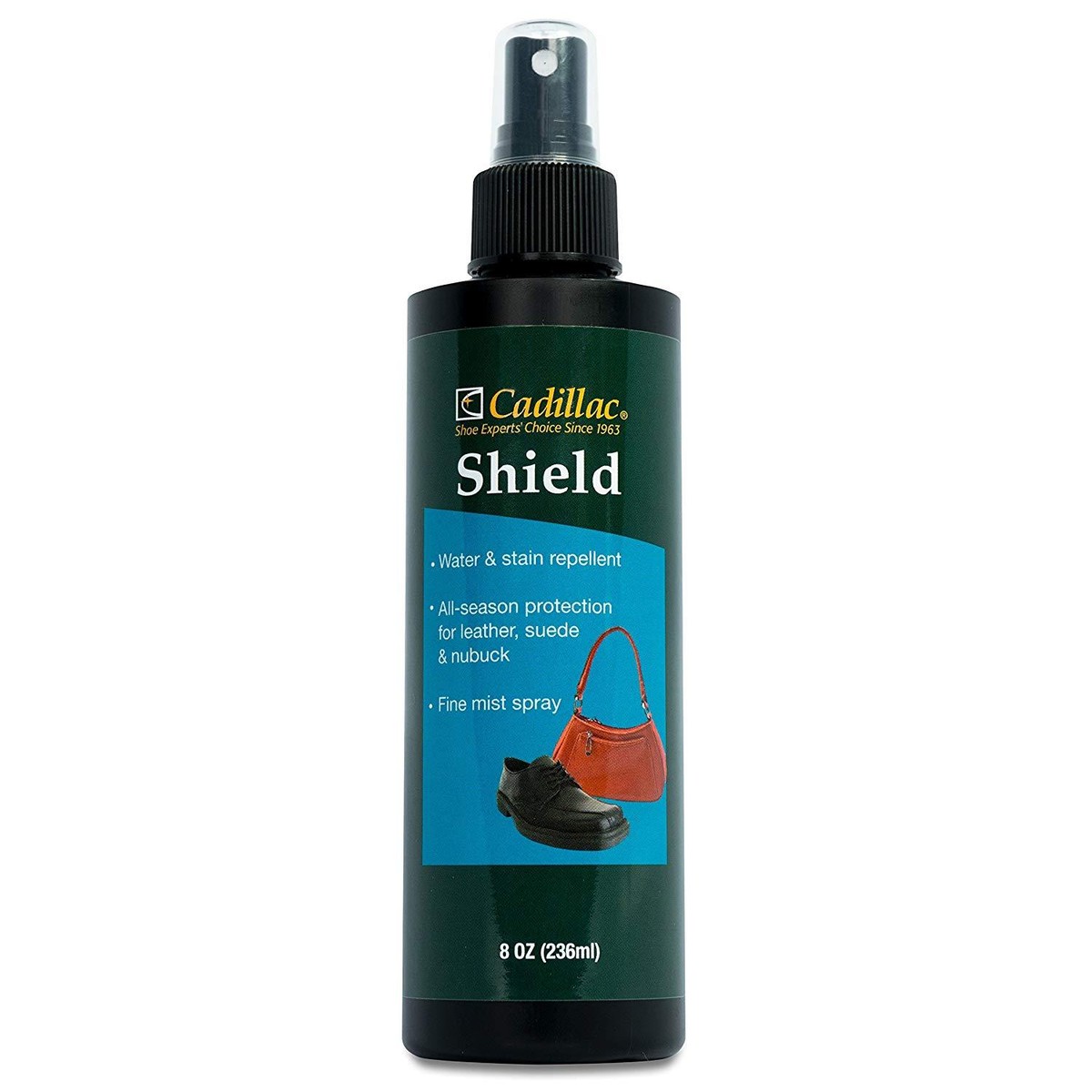 Cadillac Shield Pump All-season Water Stain Repellent Leather Suede  Nubuck-7 oz