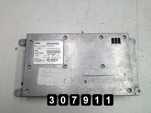 BMW 7ER 2006 ECU TELEFON SENDER EMPFÄNGER MODUL 84.11-6931712 ORIGINAL