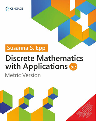 Discrete Mathematics with Applications by Susanna S. Epp 5th ed-'Ship from USA'