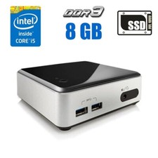 Intel NUC Mini Tiny PC COMPUTER core i3 4th Gen 8GB RAM 120GB SSD Win10 WIFI