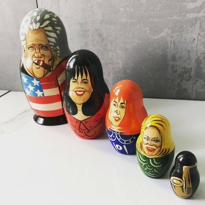 bill clinton nesting dolls