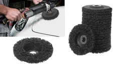 24 PCS 4-1/2" x7/8" Poly Strip Clean Disc Paint Stripping Rust Removal Wheels