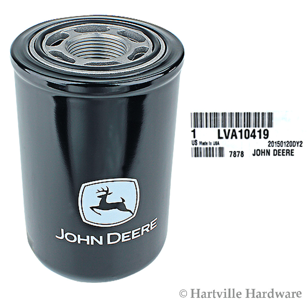 John Deere Original Equipment Hydraulic Oil Filter #LVA10419