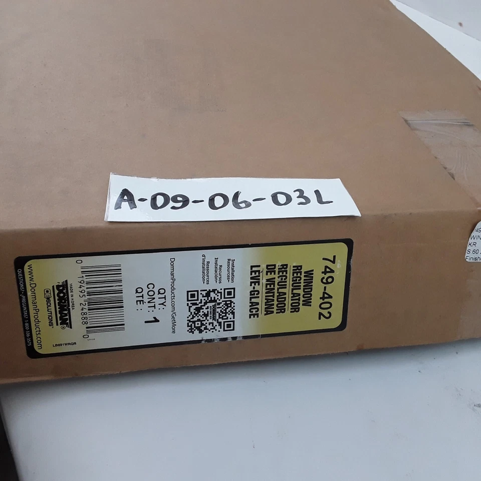 Regulador de ventana eléctrica delantero izquierdo Dorman para Kia Magentis Kia Optima 2006-2010 Foto 4 de 4