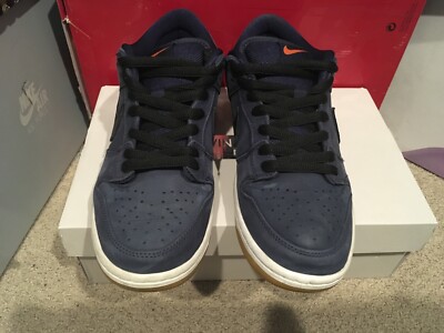 Size 8.5 - Nike Dunk Pro ISO SB Low Navy Gum | eBay